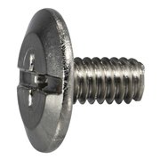 MIDWEST FASTENER 1/4"-20 x 1/2 in Combination Phillips/Slotted Truss Machine Screw, Plain Stainless Steel, 50 PK 53699